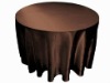 110 satin Round tablecloth