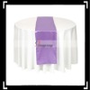 12" x 108" Lavander Purple Satin Table Runner Top Decorations