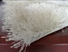 1200D Silk with Silver Shag Rug