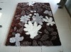 1200D polyester silk carpet with designs