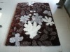 1200D polyester silk carpet with designs