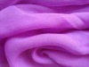 12mm plain dyed silk crinkle georgette fabric