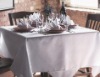 12s*300D 6.4oz spun polyester table linen and napkins