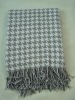 130x170cm 100% acrylic woven blanket throw