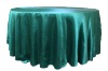 132"R 100%polyester crisp&luxurious satin table cloth for hotel