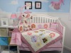13pcs baby girl crib bedding