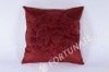 16"x16"100% red polyester Decorative cushion pillow home textiles