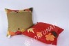 16"x16" Suede cushion/pillow cover case with embroidery