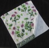 16S JACQUARD VELVET PRINT BATH TOWEL