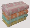 16S Y/D JACQUARD BATH TOWEL