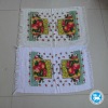 16s Velour Printed tea towel for Christmas