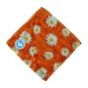 16s Velour printing square towel ,tea tpwel