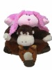 18"*18" Pillow Pet Stuffed Rabbit, Monkey and Horse Animal Plush toy