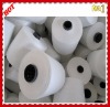 18s raw white polyester spun yarn for weaving