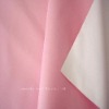 190T white glue coated warterproof polyester fabric