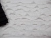 2.5cm Polyester dyed ruffle fabric