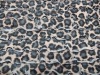2.5cm leopard printed ruffle fabric