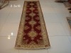 2.5x8 Chinese handmade 100% natural silk turkish double knotted runner carpet