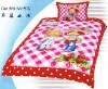 2 pcs set Happy Childhood cartoon kids bedding set