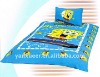 2 pcs set cartoon kids bedding set