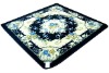 2 ply Polyeter blanket with flower