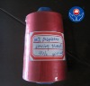 20/2-60/3 ring spun raw white and dyed 100% polyester sewing thread