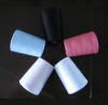 20/2-60/3 ring spun raw white and dyed 100% polyester sewing thread