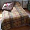 20% OFF!!! Plaid Brown Bedding Set