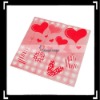 20 Paper Heart Pattern Wedding Napkins