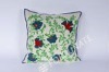 20"x20" 100% polyester Embroidered polyester cushion/pillow