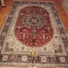 200L persian handmade wool and silk carpet