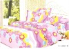 200T 100%COTTON PRINTED BEDDING SET/BED SHEET