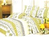 200T 100%cotton printed bedding set / fabric for home textile