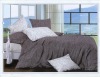 200T printed simple but elegant home bedding set