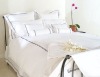 200TC 300TC  Hotel bedding sets  white