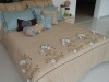2010 Hot sale ! embroidery and 3D flower quilt