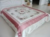 2010 Hot sale ! embroidery and 3D flower quilt