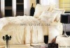 2011 Fashion 100% Mulberry Silk Jacquard Bedding Set