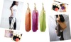 2011 HOT-SELLING FOX TAIL FUR  FUR BALL KEY CHAIN BAG HANGING