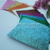 2011 Hot Selling PU glitter fabric shoes material   S3002