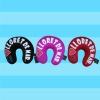 2011 Hot selling colorful car neck pillow