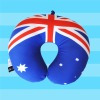 2011 Latest Fashion Printed Travel Pillow