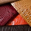 2011 New design crocodile surface of PVC synthetic leather for handbag bag