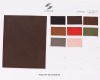 2011 New litchi chinensisem pattened pu synthetic leather used for shoes