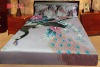 2011 comfortable silk bed sheet set4pcs/one set