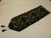 2011 elegant design,hotel table runner, jacquard table runner(black)