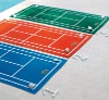 2011 fashion color velvet printing game towel