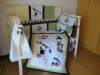 2011 fashion design   cotton monkey baby bedding set