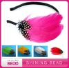 2011 fashion feather headband