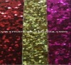 2011 fashion low price new glitter leather for shoes